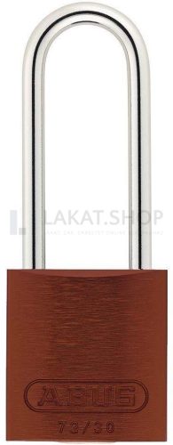 ABUS 72/30HB50 LOTO hosszúkengyelű munkavédelmi kizáró lakat - Barna - 018244
