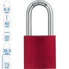 ABUS 72/40HB40 KA - Egységkulcsos lakat (Több lakat azonos kulccsal) - Piros - 439605