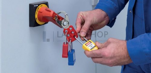 ABUS 74/40 KA - Egységkulcsos lakat (Több lakat azonos kulccsal) - Fehér