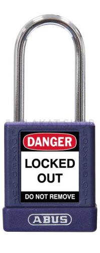 ABUS 74BS/40 Főkulcsos rendszerű LOTO munkavédelmi kizáró lakat - Lila
