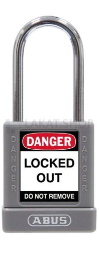 ABUS 74BS/40 Főkulcsos rendszerű LOTO munkavédelmi kizáró lakat - Szürke
