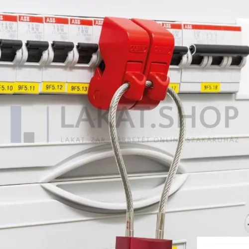 ABUS E203 LOTO munkavédelmi elektromos megszakító kizáró
