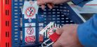 ABUS T150 LOTO munkavédelmi Tagout (kitáblázó) biléta, széles kivitel - Angol nyelvű - 778018