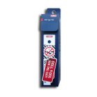 ABUS T100 LOTO munkavédelmi Tagout (kitáblázó) biléta, keskeny kivitel - Angol nyelvű - 778070