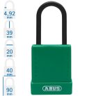 ABUS 76PS/40 LOTO munkavédelmi kizáró lakat - Zöld - 848094