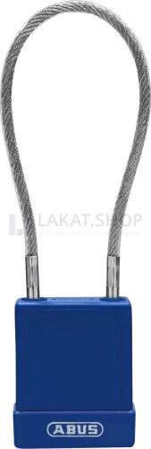 ABUS 76/40 CAB40 LOTO munkavédelmi kizáró kábeles lakat - Kék