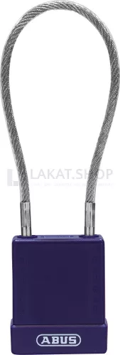 ABUS 76/40 CAB40 LOTO munkavédelmi kizáró kábeles lakat - Lila