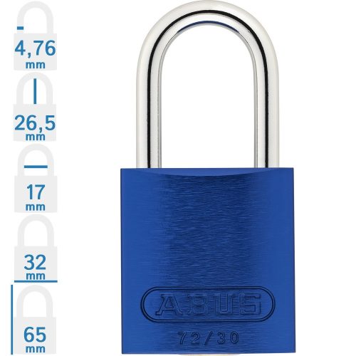 ABUS 72IB/30 LOTO munkavédelmi kizáró lakat