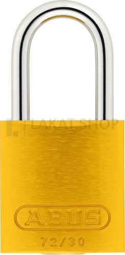 ABUS 72IB/30 Főkulcsos rendszerű LOTO munkavédelmi kizáró lakat - Sárga