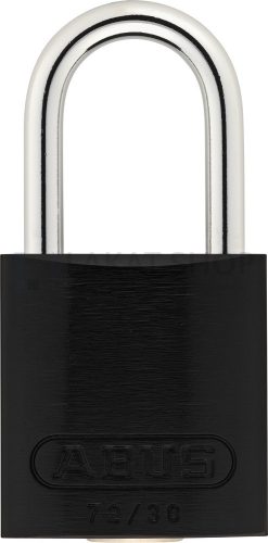 ABUS 72IB/30 Főkulcsos rendszerű LOTO munkavédelmi kizáró lakat - Fekete