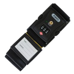   ABUS 620TSA/192 számzáras bőrönd heveder (poggyász lakat) - Fekete - 87658