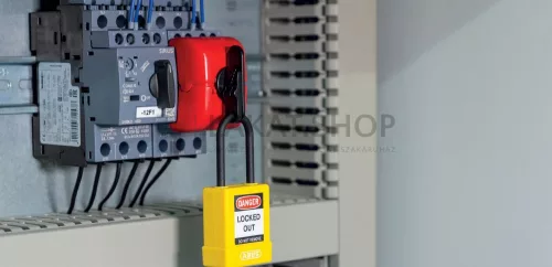 ABUS E245 LOTO munkavédelmi elektromos kapcsoló kizáró