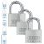 ABUS 727TI/40 Triples lakat szett (egykulcsos lakatok)