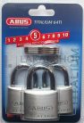 ABUS 727TI/40 Triples lakat szett - 3 db egységkulcsos lakat