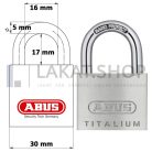 ABUS 64TI/30 KA6312 egységkulcsos lakat