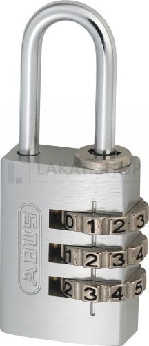 ABUS 724/20 számzáras lakat - Ezüst