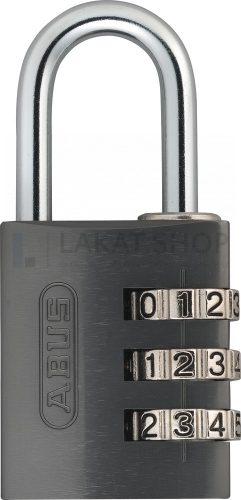 ABUS 724/30 számzáras lakat - Antracit