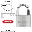 ABUS 64TI/45 KA6454 egységkulcsos lakat