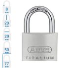 ABUS 64TI/50 KA6511 egységkulcsos lakat