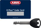 Abus Granit Detecto X-Plus 8008 + 12KS120 Black Loop láncos, riasztós motor féktárcsazár
