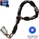 Abus Granit Detecto X-Plus 8008 + 12KS120 Black Loop láncos, riasztós motor féktárcsazár