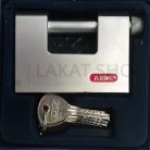 ABUS 888/95 tömb lakat 5 db pontfuratos kulcs