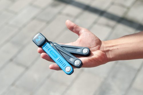 Abus Bordo Combo Lite Mini 6055C/60 Movistar számzáras hajtogatható kerékpár lakat