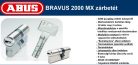 Abus Bravus 2000 MX KA egyforma kulcsos (azonos zárlatú) zárbetét 30/35