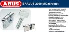 Abus Bravus 2000 MX KA egyforma kulcsos (azonos zárlatú) zárbetét 50/80