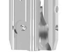 Abus Bravus 3500 MX Magnet KA egységkulcsos vészfunkciós (azonos zárlatú) zárbetét 50/75
