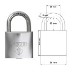 Abus P12R 480 KA lakat - Azonos zárlatú zárrendszer eleme