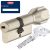 Abus D10PS NP gombos biztonsági zárbetét 30/30