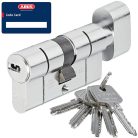 Abus D6PS KA gombos zárbetét - Egységkulcsos zárbetétek 35/45