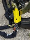 Abus Granit Detecto X-Plus 8077 Yellow riasztós motor féktárcsazár