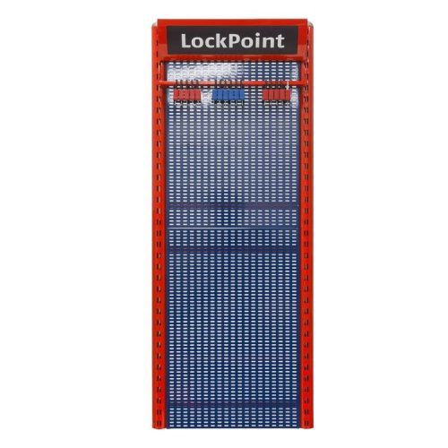 ABUS Lockpoint LOTO munkavédelmi eszköz zárási pont - állványos kivitel, fali