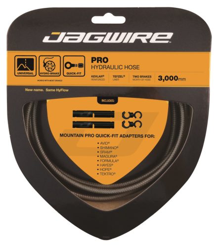 Jagwire HyFlow hidraulikus fékcső [fehér, 3000 mm]