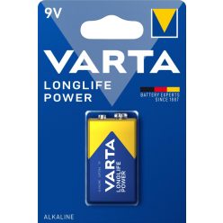 Varta Longlife Power 9V elem