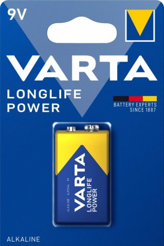 Varta Longlife Power 9V elem