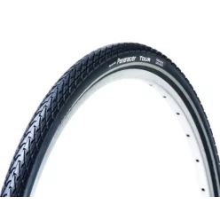   Panaracer Tour reflexcsíkos drótperemes 622/700c gumiköpeny [28, fekete]