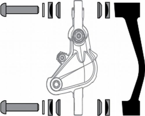 Avid 30P tárcsafék adapter