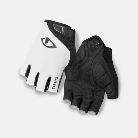 Giro JAG nyári rövid ujjú kerékpáros kesztyű [fekete/fehér, XL]