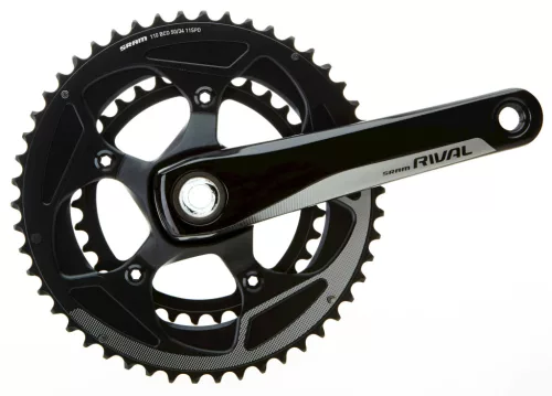 Sram Rival 22 integrált országúti hajtómű középcsapágy nélkül [fekete, 50/34, 172.5 mm]