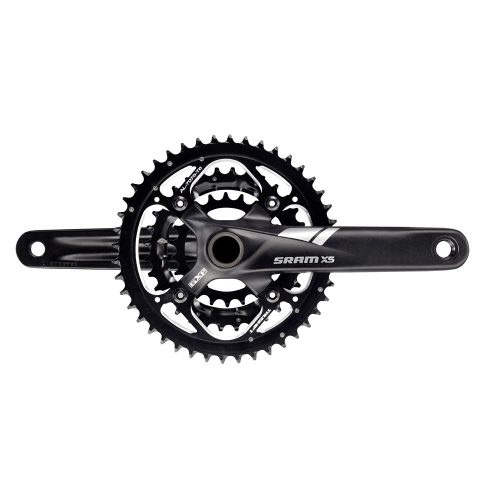Sram X5 GXP 9s. integrált MTB hajtómű középcsapággyal <em>[fekete, 44/32/22]</em>