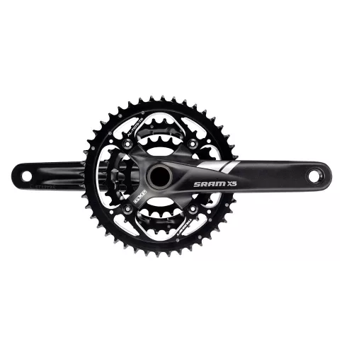 Sram X5 GXP 9s. integrált MTB hajtómű középcsapággyal [fekete, 44/32/22]