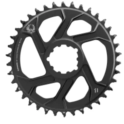   Sram X-Sync DM 6mm offset alu 12s Direct Mount lánctányér [fekete-arany, 36]
