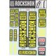 Rock Shox Sid/Reba/Recon (30/32mm) matrica <em>[fehér]</em>