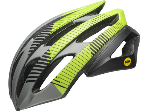 Bell Stratus MIPS kerékpáros sisak [fekete / piros / fehér, 55-59 cm (M)]