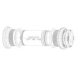 Truvativ hézagoló szerszám középcsapágyhoz alu 33/40mm