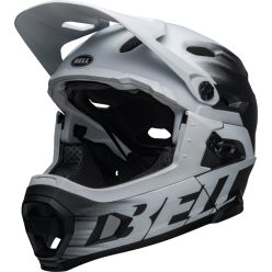   Bell Super DH Spherical fullface kerékpáros sisak [fekete / fehér, 53-58 cm (M)]