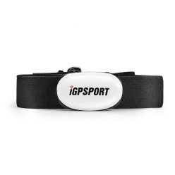   iGPSport HR40 pulzusmérőhöz mellkasi jeladó BLE/ANT+ készülékekhez - IGPS, Garmin, Wahoo, Bryton [fekete]